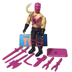 GI Joe  BANZAI figure A v1 100% COMPLETE original 1993 Ninja Force - Picture 1 of 9