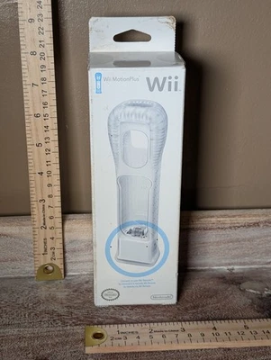 Wii официальный Nintendo OEM движения плюс адаптер с рукав совершенно новый запечатанный - Изображение 1 из 2