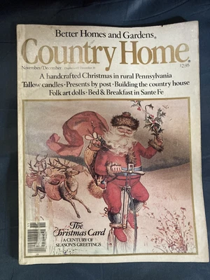 Better Homes & Gardens Magazine Christmas Ideas Recipes VTG Dec 1984 Foto 1 de 3