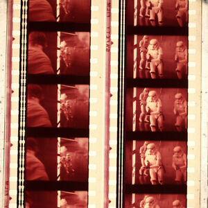Cellule de film originale Star Wars 1977 35 mm - Un nouvel espoir - attaque Stormtrooper #7