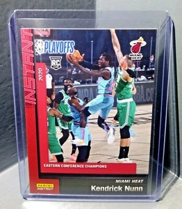 Tarjeta de novato Kendrick Nunn 2019-2020 Panini NBA Instant Heat #260 1 de 303 - Imagen 1 de 2