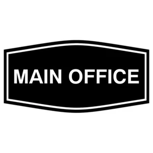 Fancy Main Office Sign - Picture 1 of 14