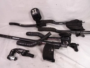 Joblot De Contre-la-montre Pièces Et Clip sur Barres Aéro, Frein Tektro & Sram Shifter 3T - Photo 1/10
