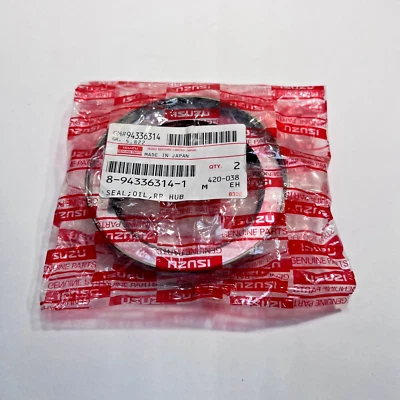 Oil Seal Rear Wheel Inner Genuine for ISUZU 4JJ1 8943363141 - Image 1 of 3