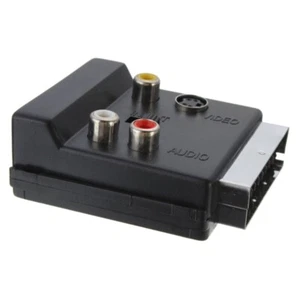 Scart Male Plug to 3RCA Female Connector 21PIN Adapter Input AV TV Video - Picture 1 of 6