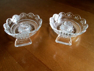 Candelabros Oneida Crystal "Southern Garden" con 2 asas Foto 1 de 4