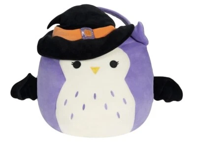 Holly the Owl - Squishmallows - Halloween Treat Pail - Costume Accessory - Image 1 of 3