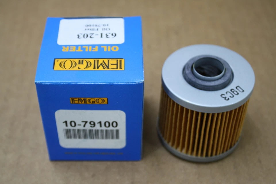 FILTRO DE ÓLEO YAMAHA VIRAGO VSTAR XV XVS 650 700 1000 1100 XT500 XT550 RIVA 180 200 - Imagem 1 de 3