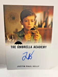 Umbrella Academy 2024 Expansion Autograph Justin Paul Kelly as Harlan Cooper - Picture 1 of 2