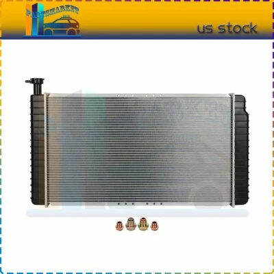 Aluminum Radiator For 97-99 Chevrolet Cargo Van 96-02 GMC Savana 3500 1 Row Foto 1 de 4