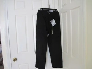 5.11 Tactical Men's TACLITE PRO POLY-COTTON RIPSTOP Cargo Pant Black Unhemmed - Picture 1 of 3
