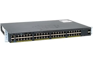 Cisco WS-C2960X-48TS-LL 48x RJ-45 1Gb 2x SFP 1Gb - Ethernet Switch - Bild 1 von 7
