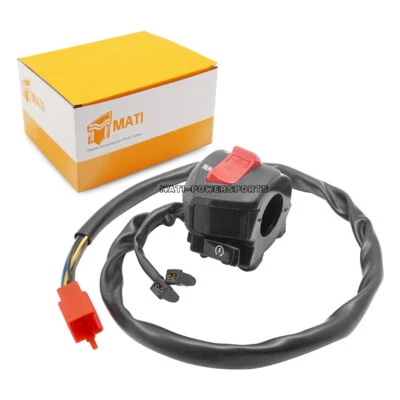 Guidão direito interruptor de parada de partida para Honda CBR1000F Hurricane 1990 1991 - Imagem 1 de 4