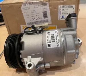GENUINE NEW OEM VAUXHALL ASTRA H ZAFIRA A + B AIR CON COMPRESSOR 93187227 DELPHI - Picture 1 of 7