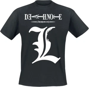 OFFICIAL Deathnote "SHADOW OF L" ANIME T-shirt Large NEW WITH TAGS - Picture 1 of 1