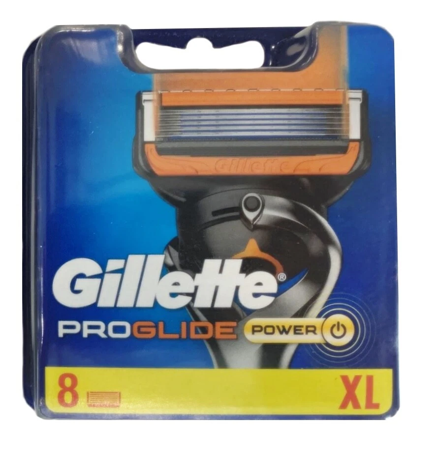 8 lamette da barba Gillette Proglide Power - Immagine 1 di 1