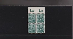 All. Besetzung 949 b POR-Viererblock  postfrisch farbgeprüft - Bild 1 von 1