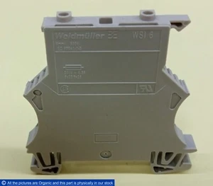 Weidmuller WSI 6 Single-Tier Fuse Terminal Blocks 1011000000 500V 6mm2 Lot of 7 - Picture 1 of 10