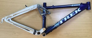 TREK Full Suspension Retro Bike Frame 14" Small S XS Youth Short Adult Girl Boy - Picture 1 of 12