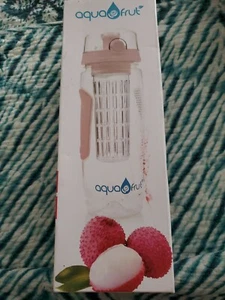 AQUA FRUIT INFUSER WATER BOTTLE. Rose.f2 - Picture 1 of 3