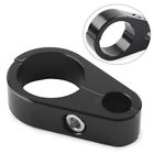 Brake Clutch Cable Wire Clamp Clip Fit For Harley 1'' Handlebar Motorcycle Black