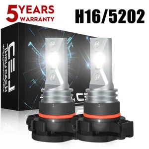 For Nissan Rogue 2014-2020 5202 2504 LED Fog Light Bulbs Super Bright White lamp - Picture 1 of 16