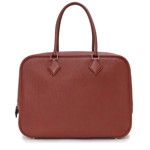 HERMES Plume 32 Handbag Togo calfskin, Rouge Vif - Picture 1 of 12