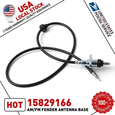 Base de antena de guardabarros 15829166 1999-2007 para Chevrolet Suburban 1500, 2500 AM/FM Foto 1 de 4