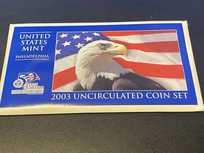 2003 Philadelphia United States Mint Uncirculated Coin Set - Image 1 of 4