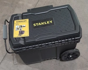 Stanley Pro Mobile 57L Water Resistant Tool Chest box cart on wheels - Picture 1 of 6