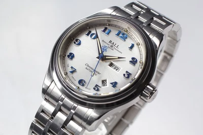 [Papel] Reloj BOLA Trainmaster Cleveland Express NM1058D esfera plateada/azul reloj Foto 1 de 4