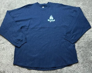 Disneyland Spirit maglia camicia donna XL blu posto più felice sulla terra scintillante 65 - Foto 1 di 19