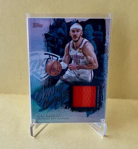 2025-26 Topps Basketball Alex Caruso Own The Game Mem Rainbow Foil  #OTGA-AC - Picture 1 of 3