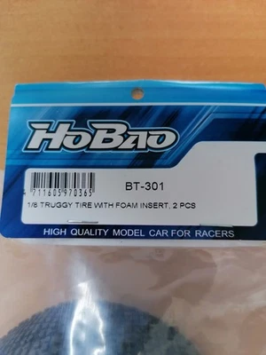 Hobao 1:8 Truggy Reifen mit Einlage HBT-301 Hyper SST Truggy, auch für ST,ST-PRO - Bild 1 von 3