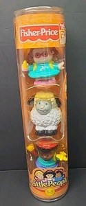 NUEVO-Fisher Price Little People 3 figuras en tubo - Imagen 1 de 6