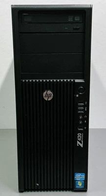 Estación de trabajo HP Z420 Intel Xeon E5-1603 2,8 GHz 8 GB RAM 233 GB Windows 10 pro Foto 1 de 4
