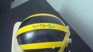 TYRONE WHEATLEY AUTOGRAPHED MICHIGAN WOLVERINES MINI HELMET SIGNED - Picture 1 of 2