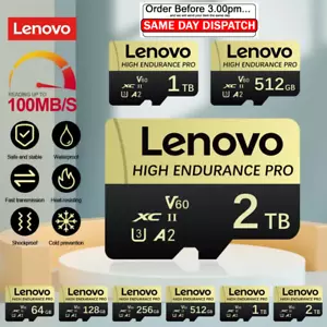1TB-1024GB 2TB-2048GB High Speed Micro SD Memory Card 64GB 128GB 256GB Class 10 - Picture 1 of 17