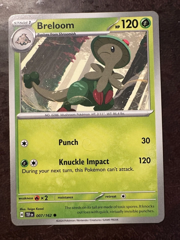 Breloom 007/162 Sv05: Temporal Forces Regular - Image 1 of 2
