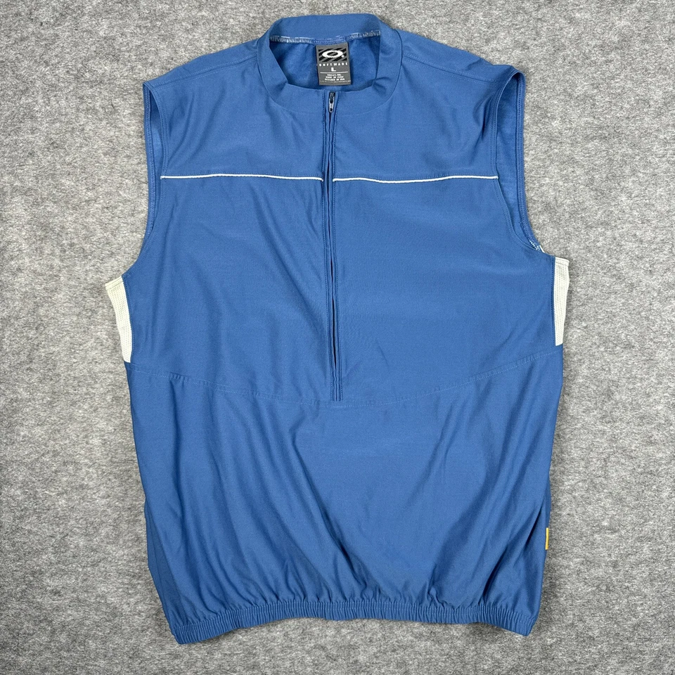 Chaleco Oakley Software Para Hombres Grande Azul Camisa de Ciclismo Mad Science Lab Jersey Foto 1 de 4
