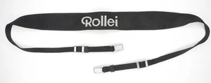 Bracelet de cou pour appareil photo Rollei noir/argent pour Rolleiflex SLX / SL66 - Photo 1 sur 11