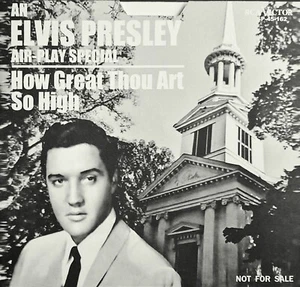 Elvis Presley SP-45-162 How Great Thou Art 45 rpm Repro Picture Sleeve Only - Bild 1 von 2