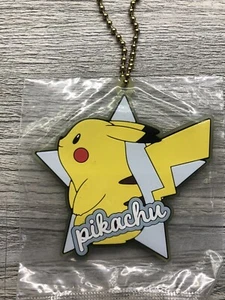 Pikachu Pokemon Rubber 2” Key Chain Nintendo- Brand New - Picture 1 of 2