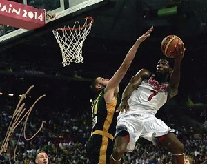 Kenneth Faried Denver Nuggets Signed Autographed 8x10 Photo With LOM COA PH3086 - Picture 1 of 2