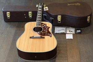 2022 Gibson Hummingbird Natural Acoustic/ Electric  Dreadnaught Guitar + OHSC - Picture 1 of 22