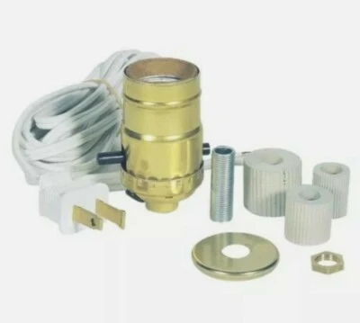 WESTINGHOUSE LIGHTING Westinghouse Make-A-Lamp Kit Electrified Candle Stick and Bottle Adapter