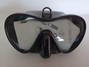 Máscara de buceo antifugas con herrajes para montar cámaras submarinas - Imagen 1 de 12