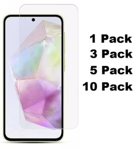 Lot of Tempered Glass Screen Protector, for Samsung Galaxy A35/A55 5G - Picture 1 of 1