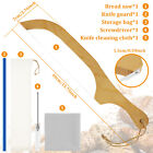 Bread Cutter Wooden Bread Bow Cutter 15.7 Inch Bread Saw with Wooden eaKnG
