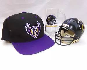 RARE/VINTAGE 1996 Baltimore Ravens Inaugural Collection/Mini Helmet/Cap/Mug - Picture 1 of 11